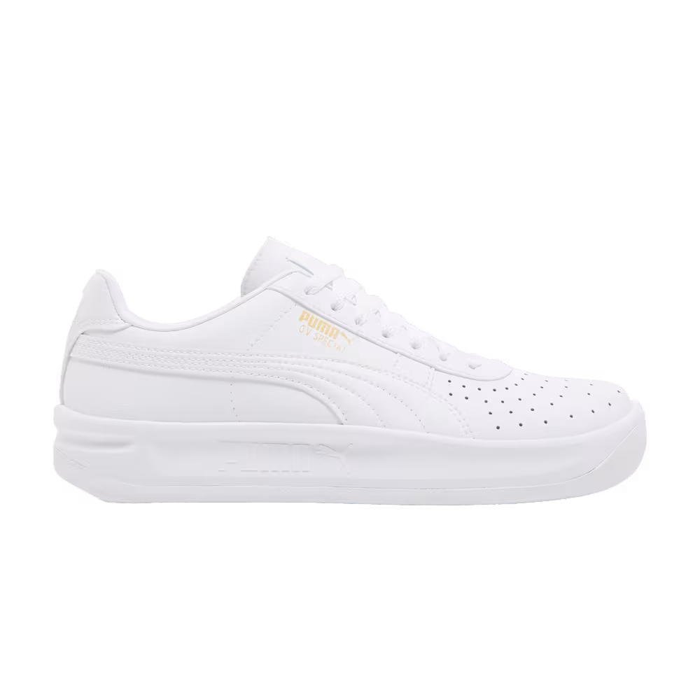 Puma GV Special Jr White Team Gold
