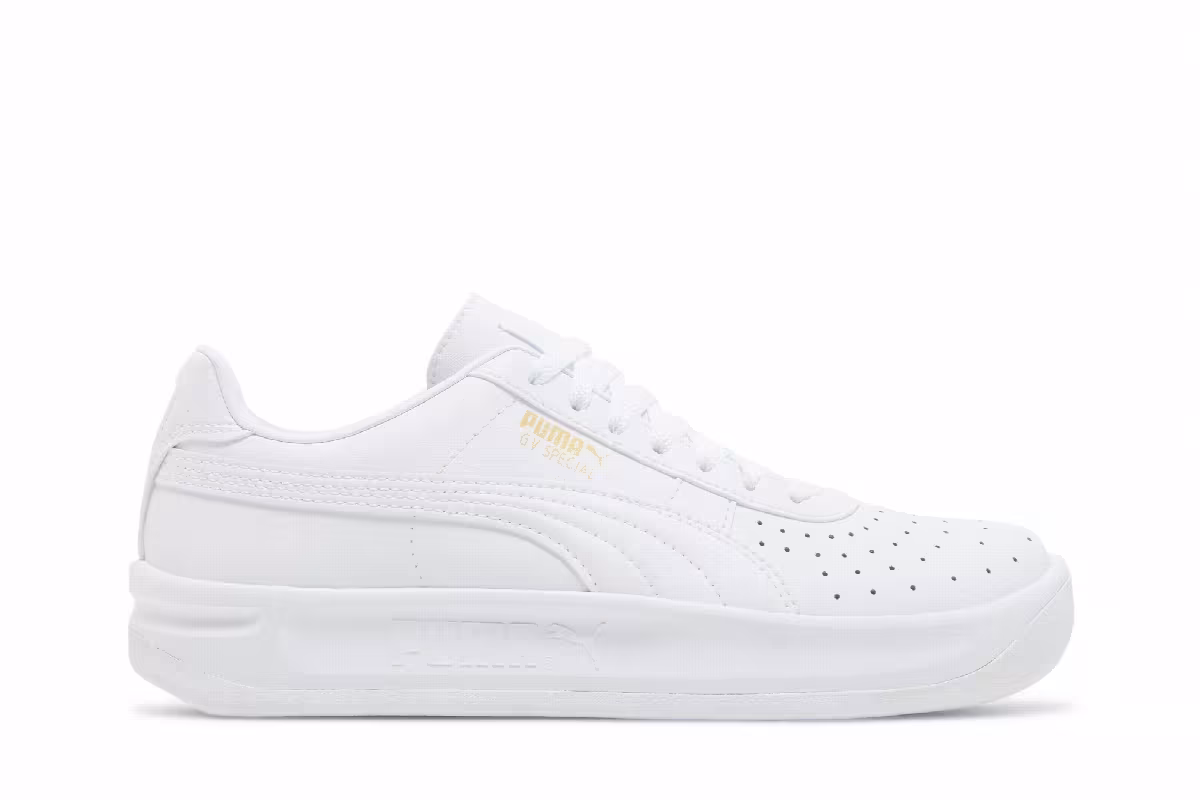 Puma GV Special Jr White Team Gold, view 2