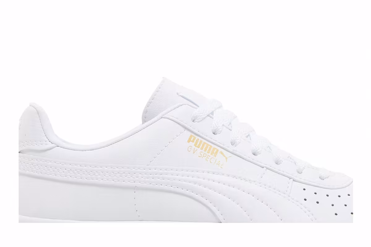 Puma GV Special Jr White Team Gold, view 3