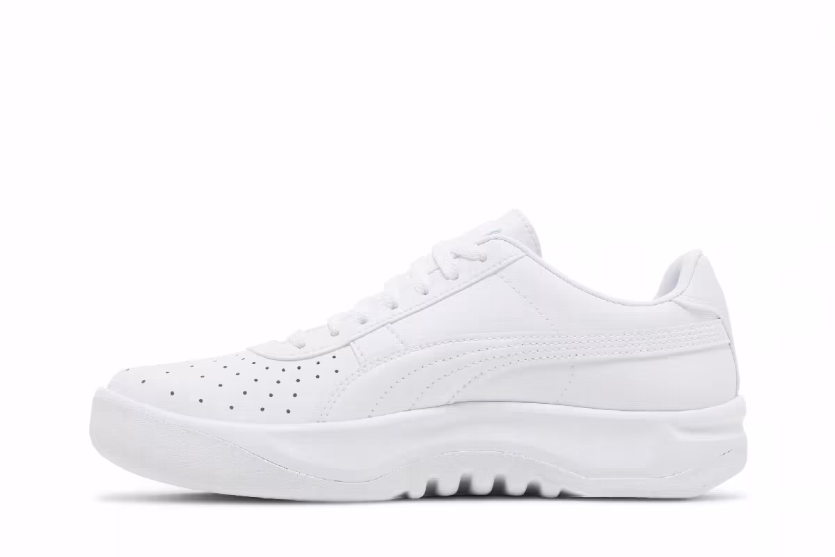Puma GV Special Jr White Team Gold, view 4
