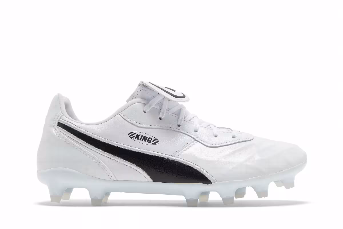 Puma King Top FG White, view 2