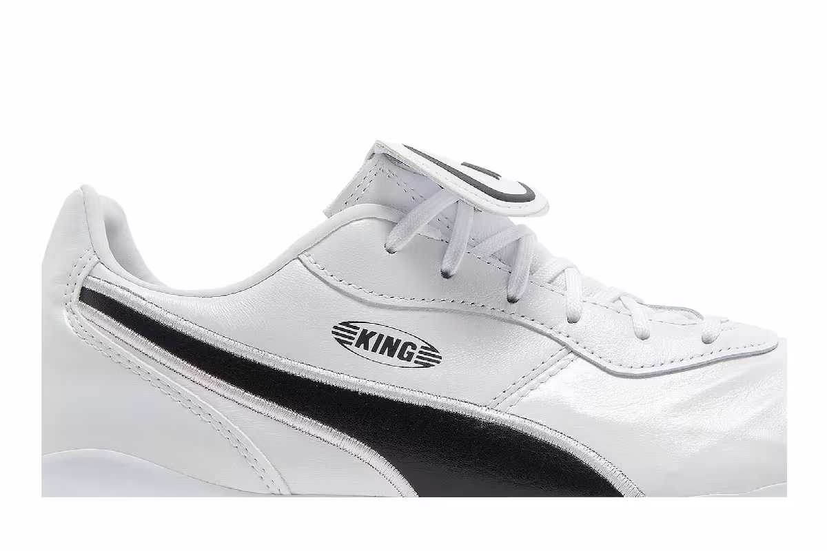 Puma King Top FG White, view 3