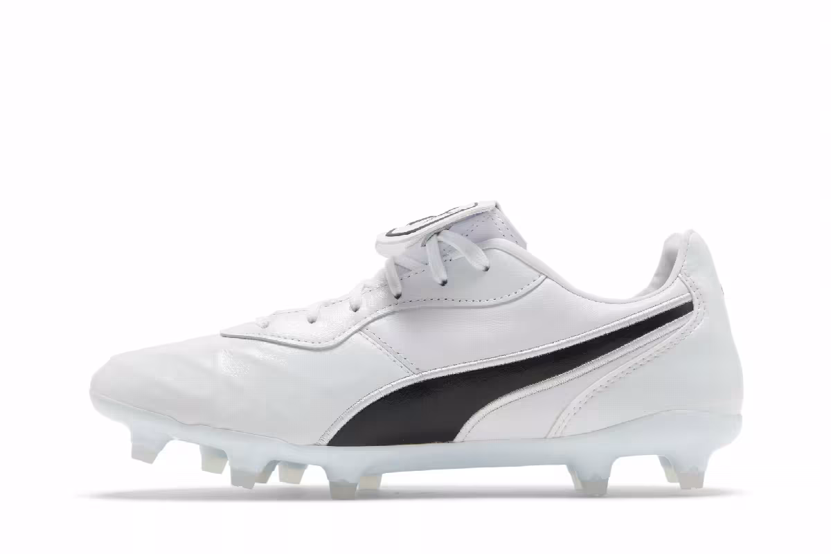 Puma King Top FG White, view 4