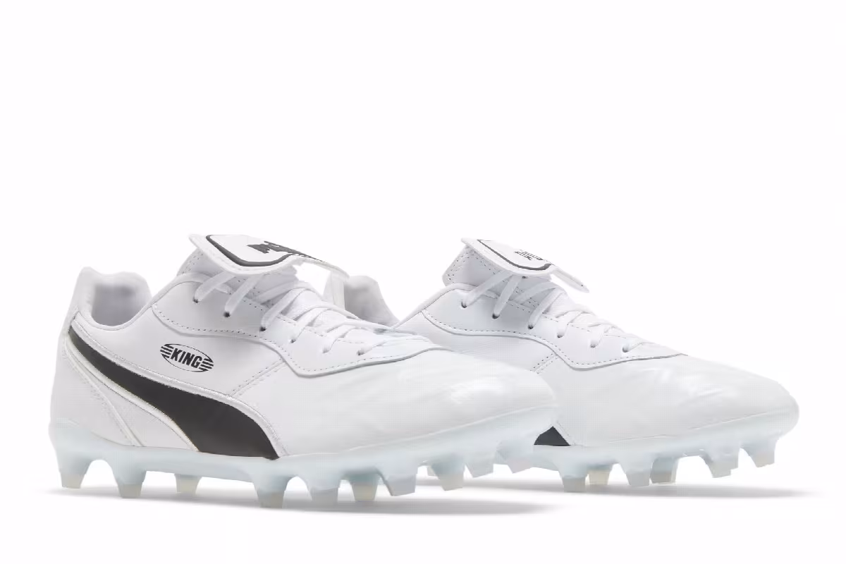 Puma King Top FG White, view 9