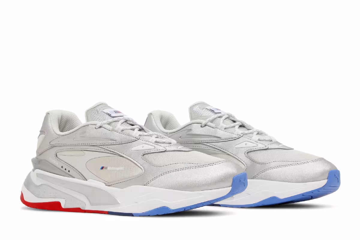 BMW Motorsport x Puma RS-Fast Nimbus Cloud Silver, view 9
