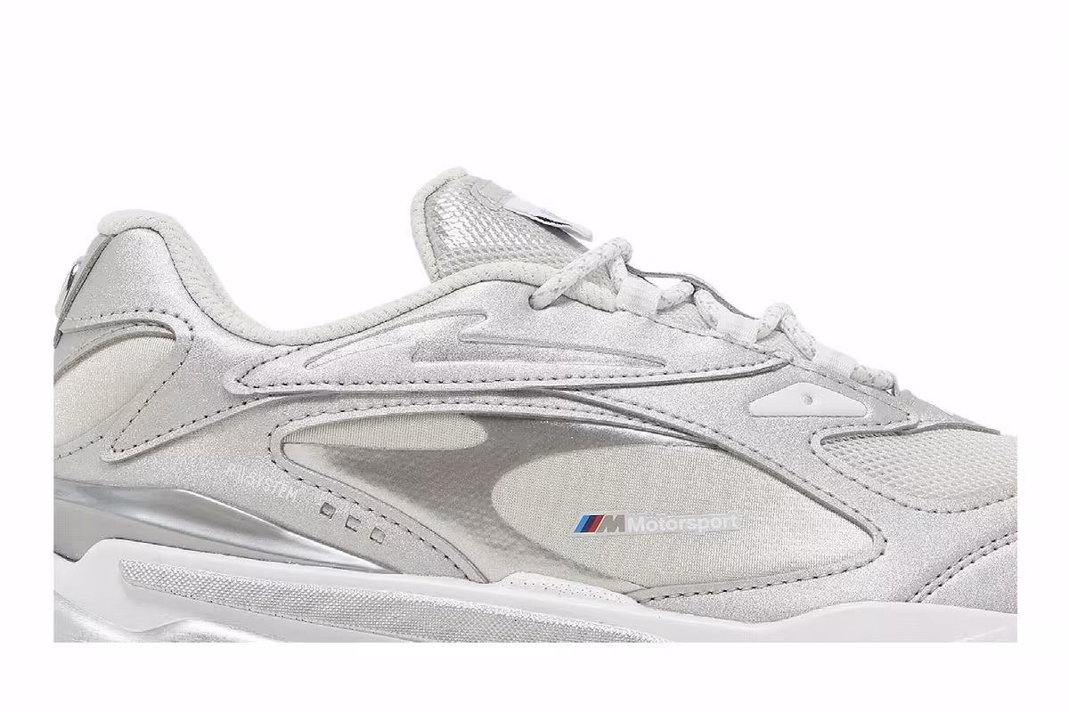 Puma BMW Motorsport x RS-Fast Jr Silver, view 3