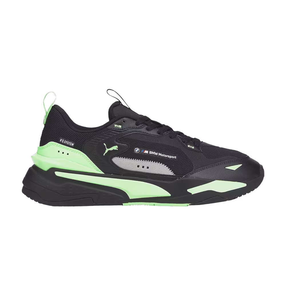 BMW Motorsport x Puma RS-Fast Black Silver Fizzy Lime