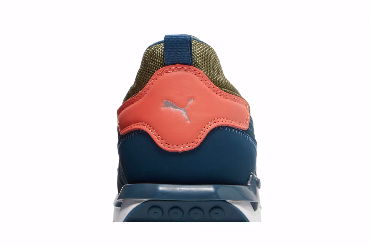 Helly Hansen x Puma City Rider Intense Blue White Asparagus, view 8
