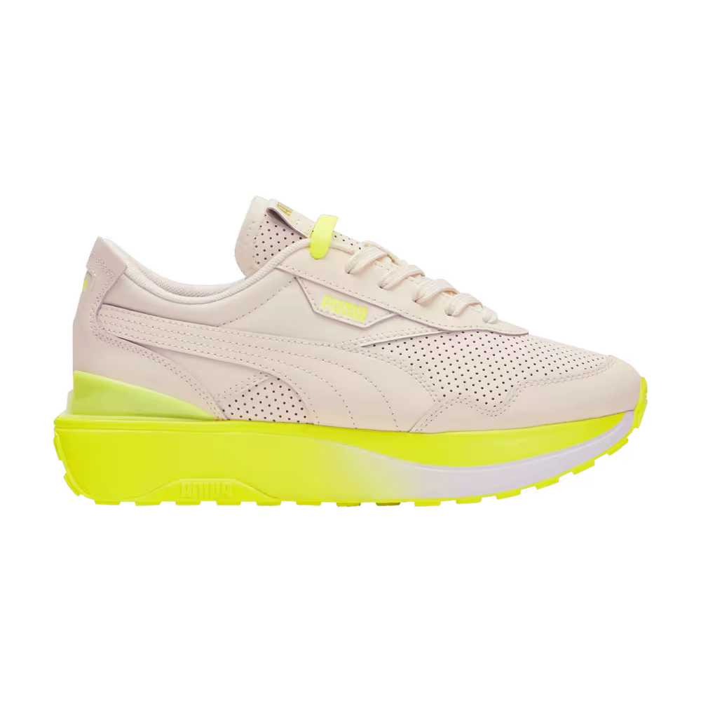 Puma Women's Cruise Rider Eggnog Yellow Alert