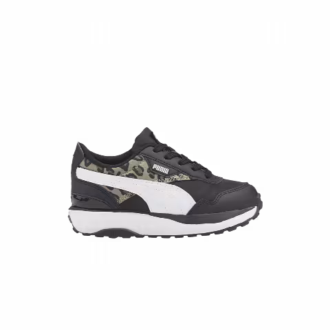 Puma Cruise Rider Infant 'Summer Roar - Black Pale Khaki Leopard'