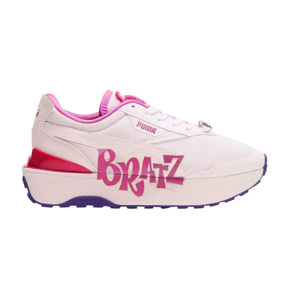 Bratz x Puma Cruise Rider Jr White Spring Crocus