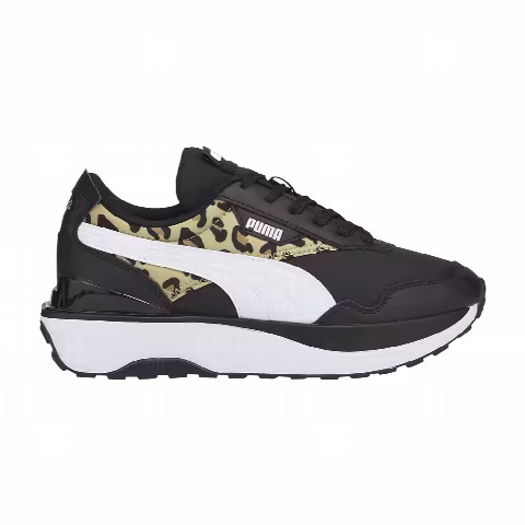 Puma Cruise Rider Jr 'Summer Roar - Black Pale Khaki Leopard'