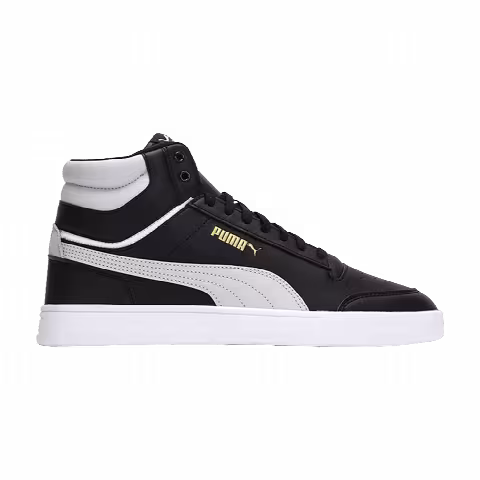 Puma Shuffle Mid WTR 'Black White Team Gold'
