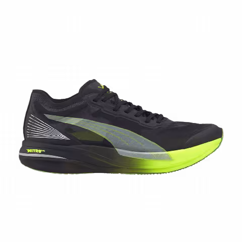 Puma Deviate Nitro Elite Carbon 'Black Lime Squeeze'