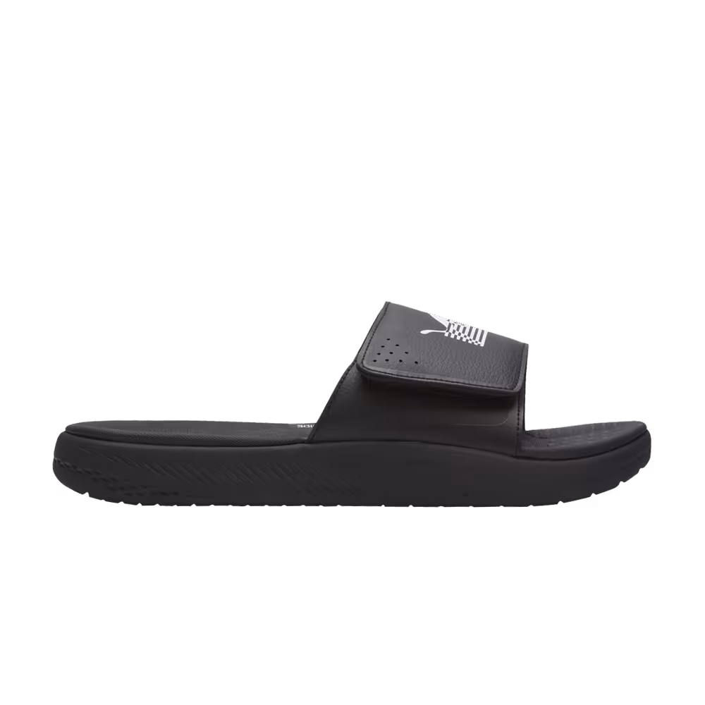 Nipsey Hussle x Puma Softride Slide The Marathon Continues - Black White