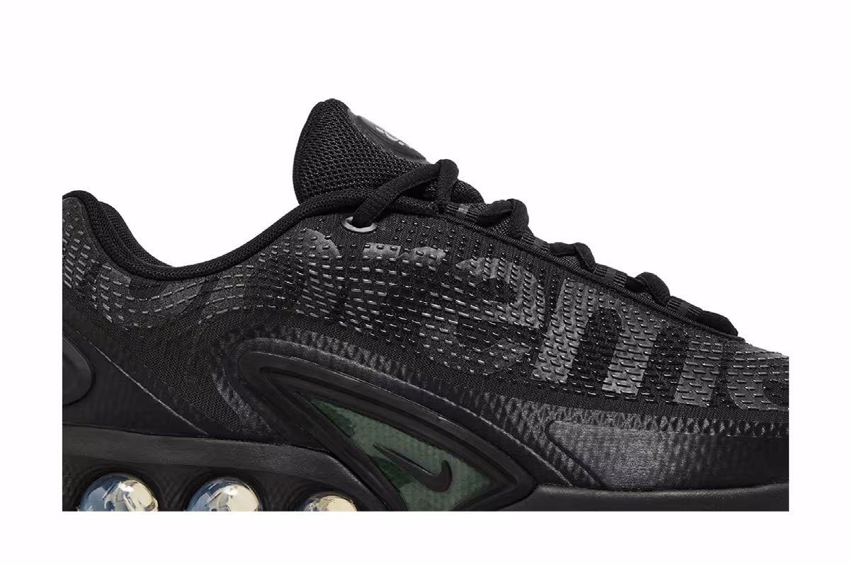 Supreme x Nike Air Max DN Black Galactic Jade, view 3