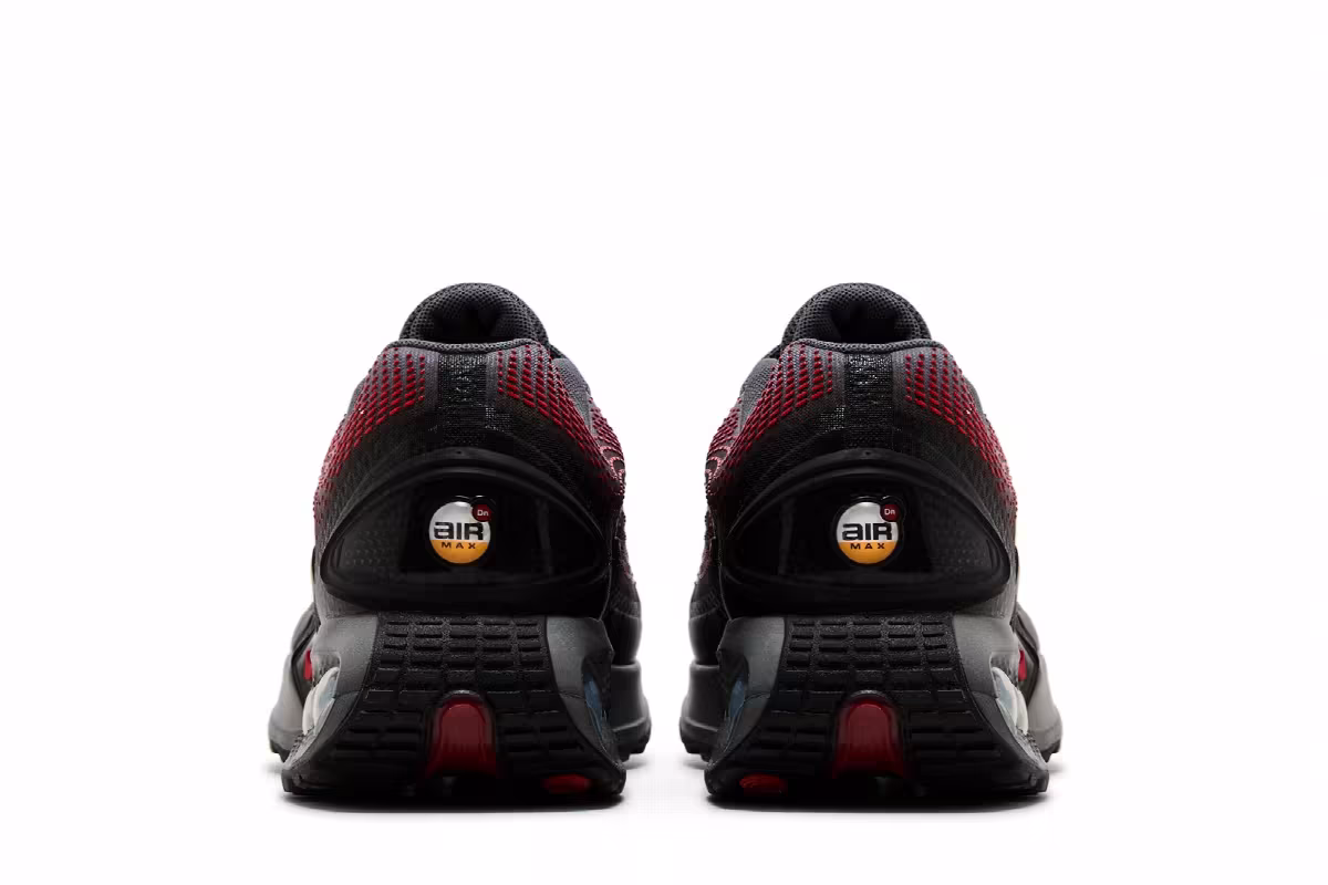 Nike Air Max DN Iron Grey University Red, view 7