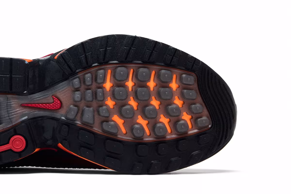 Nike Air Max DN Dark Smoke Grey Salsa Red, view 6