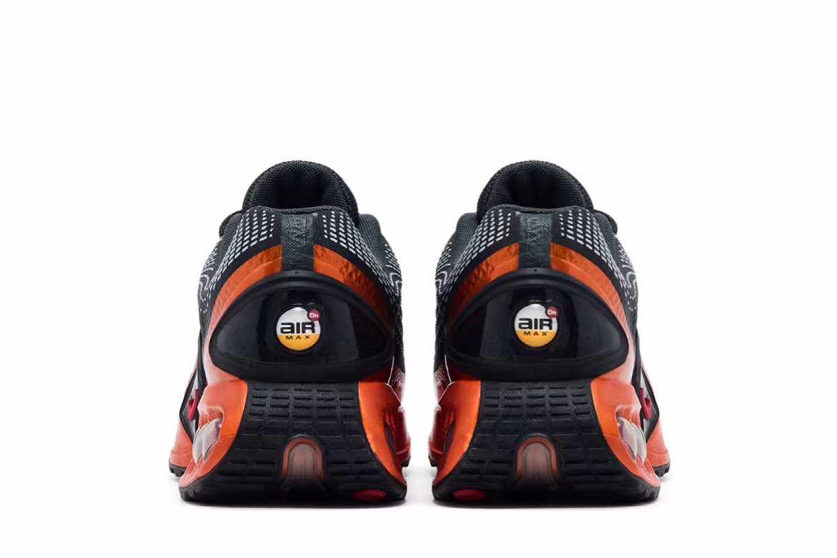 Nike Air Max DN Dark Smoke Grey Salsa Red, view 7