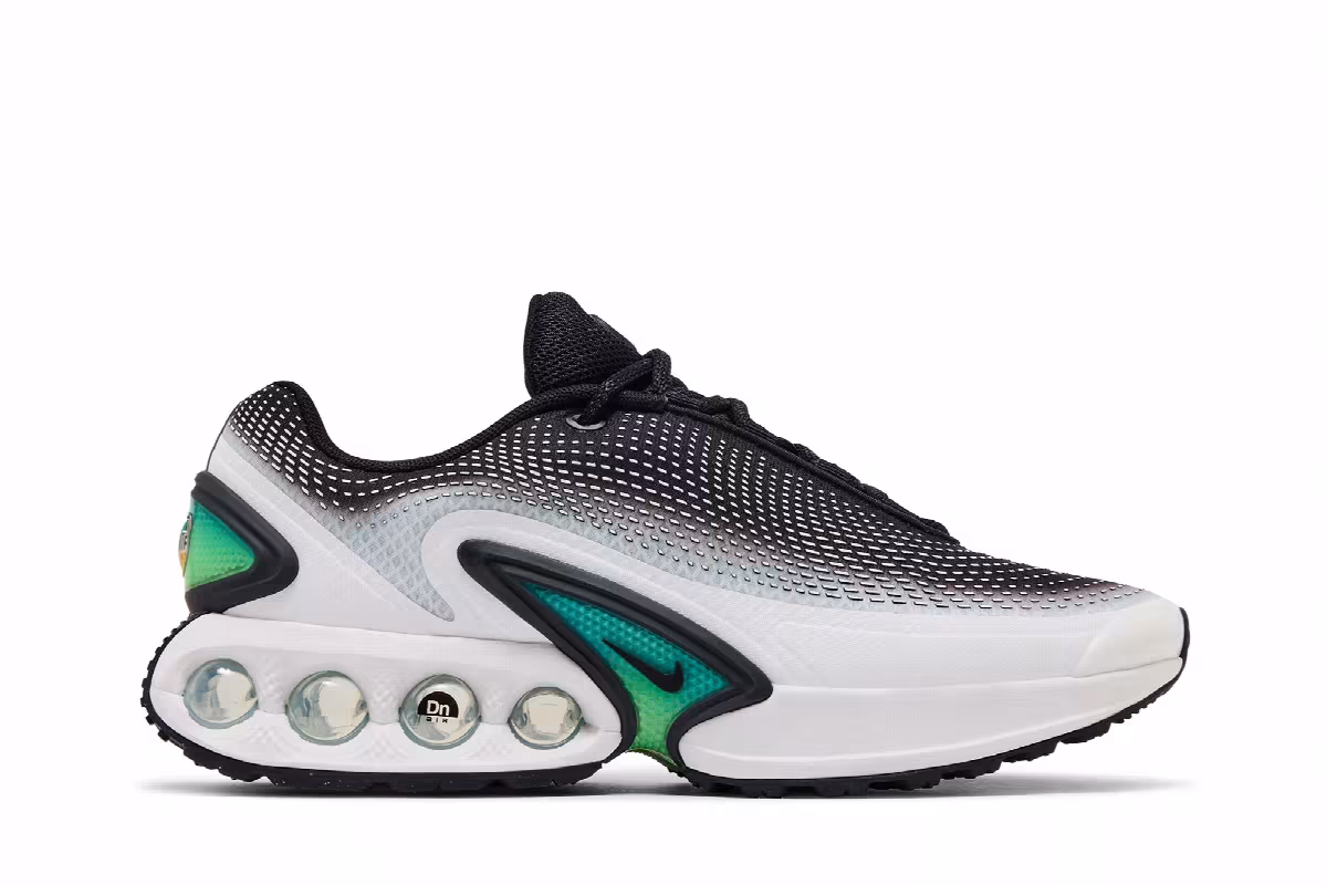 Nike Air Max DN SE Black Light Bone Green, view 2