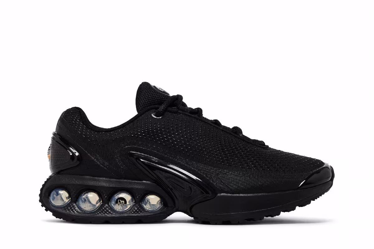 Nike Women's Air Max DN Black Metallic Dark Grey, view 2