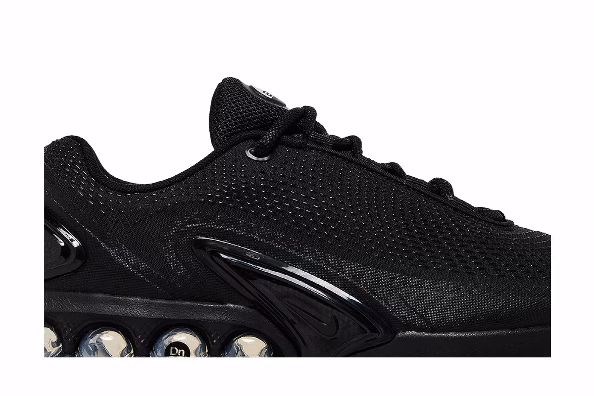 Nike Women's Air Max DN Black Metallic Dark Grey, view 3