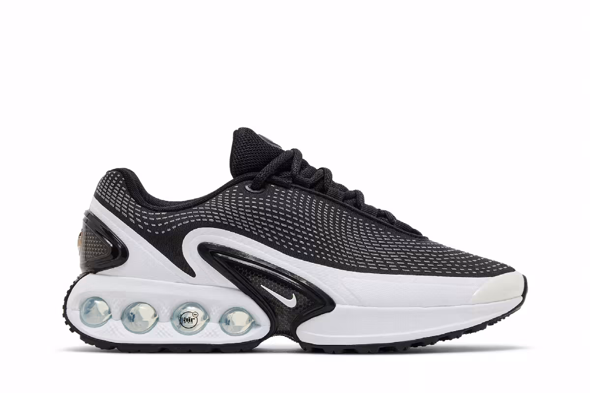 Nike Women's Air Max DN Black White, view 2