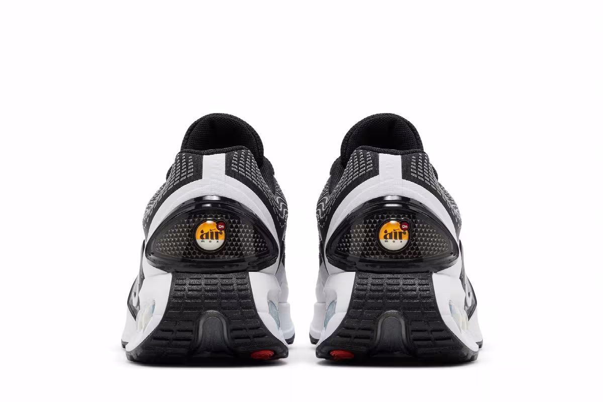 Nike Women's Air Max DN Black White, view 7