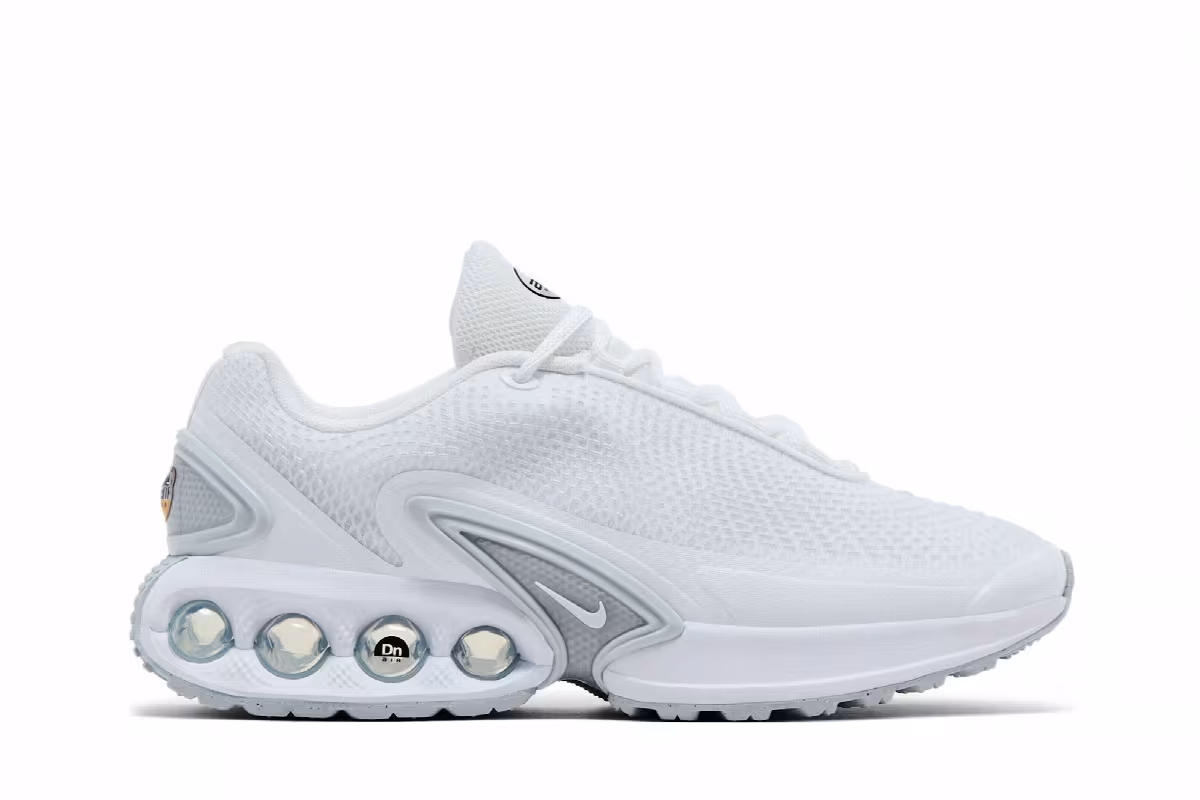 Nike Women's Air Max DN White Metallic Silver, view 2