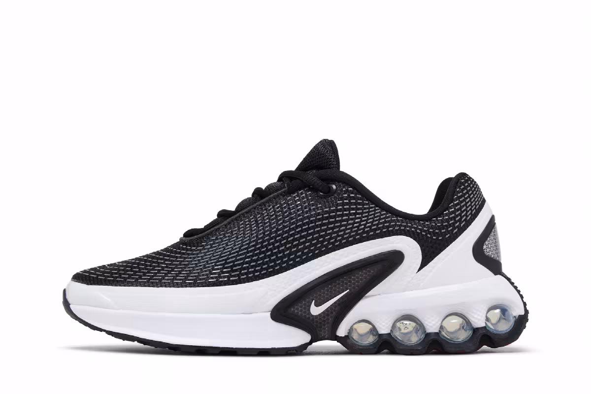 Nike Air Max DN GS Black White, view 4