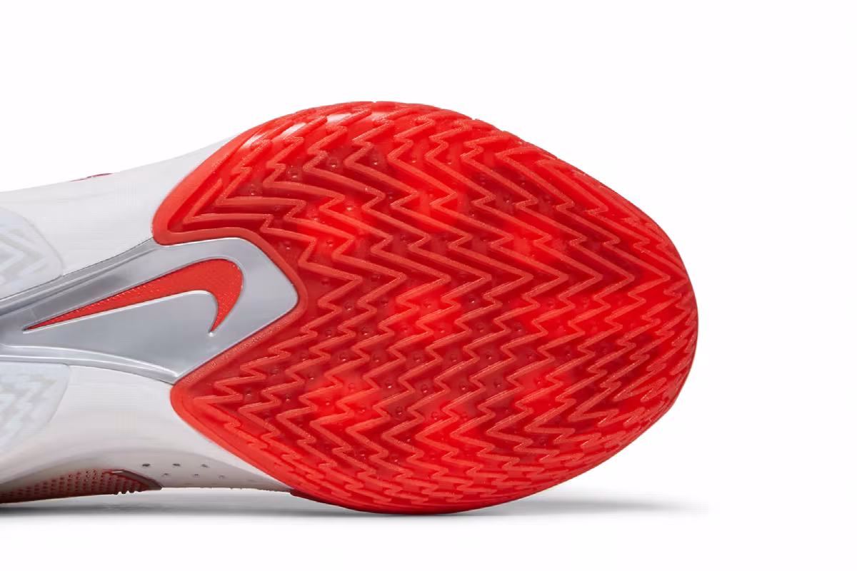 Nike Air Zoom GT Cut 3 White Picante Red, view 6