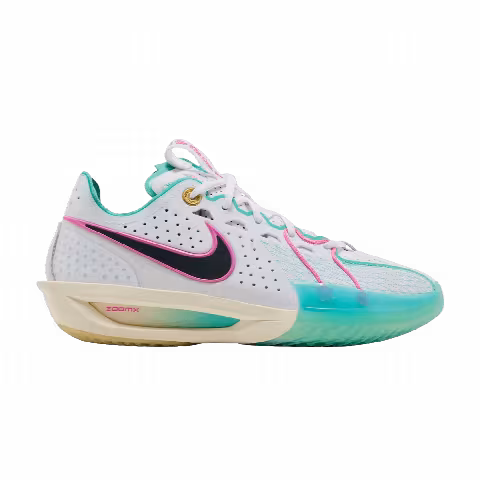 Nike Air Zoom GT Cut 3 EP 'White Teal Playful Pink'