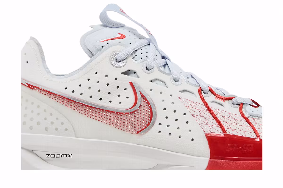 Nike Air Zoom GT Cut 3 EP White Picante Red, view 3