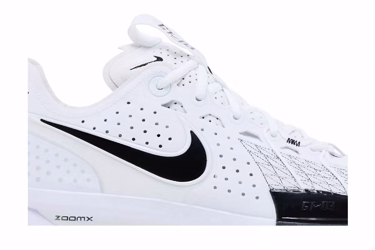 Nike Air Zoom GT Cut 3 EP White Black, view 3