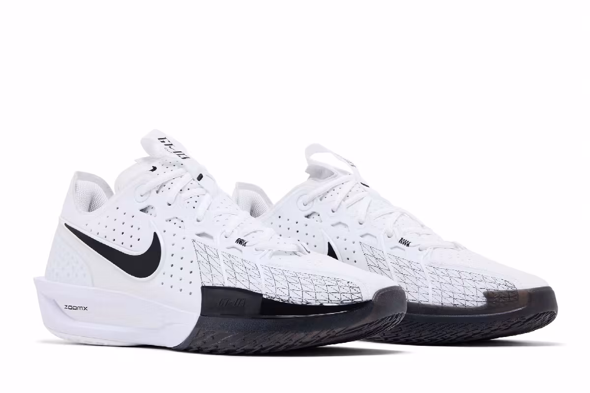 Nike Air Zoom GT Cut 3 EP White Black, view 9