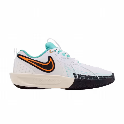 Nike GT Cut 3 GS 'White Orange Frost Green'