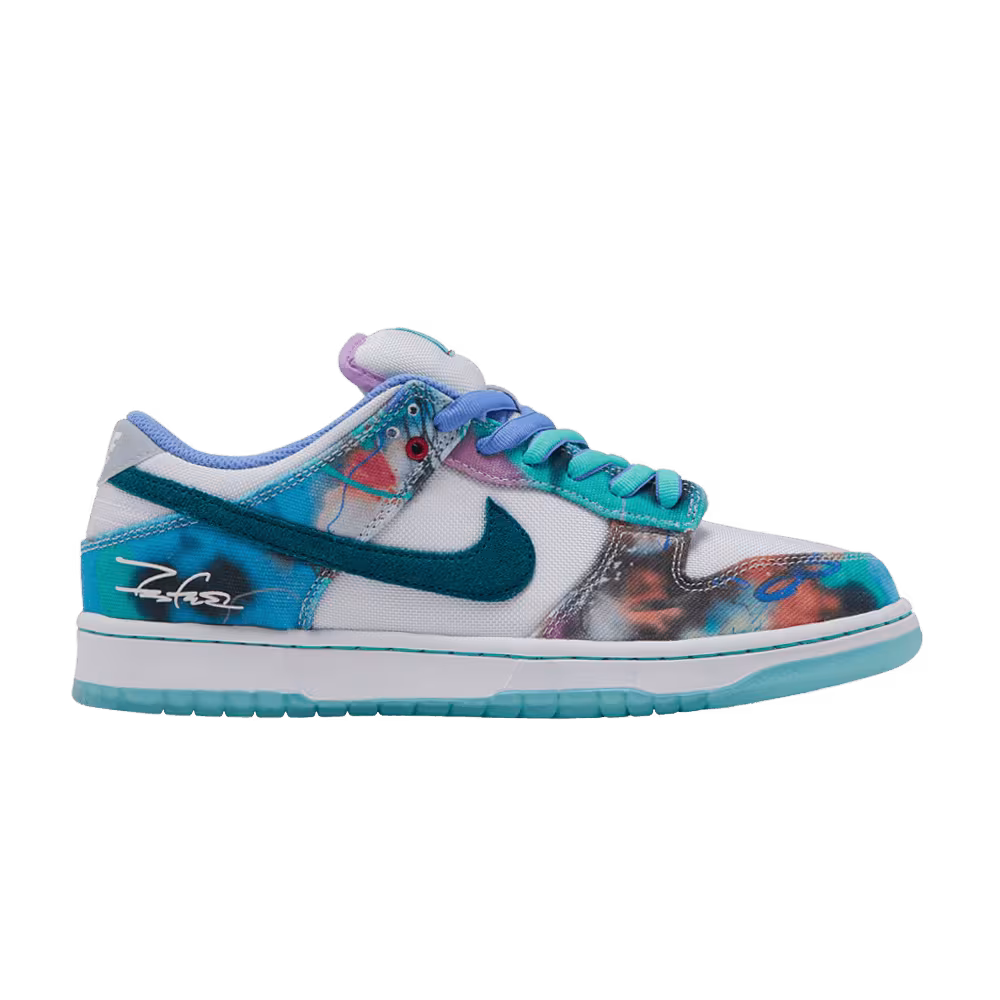 Futura Laboratories x Nike Dunk Low SB Bleached Aqua
