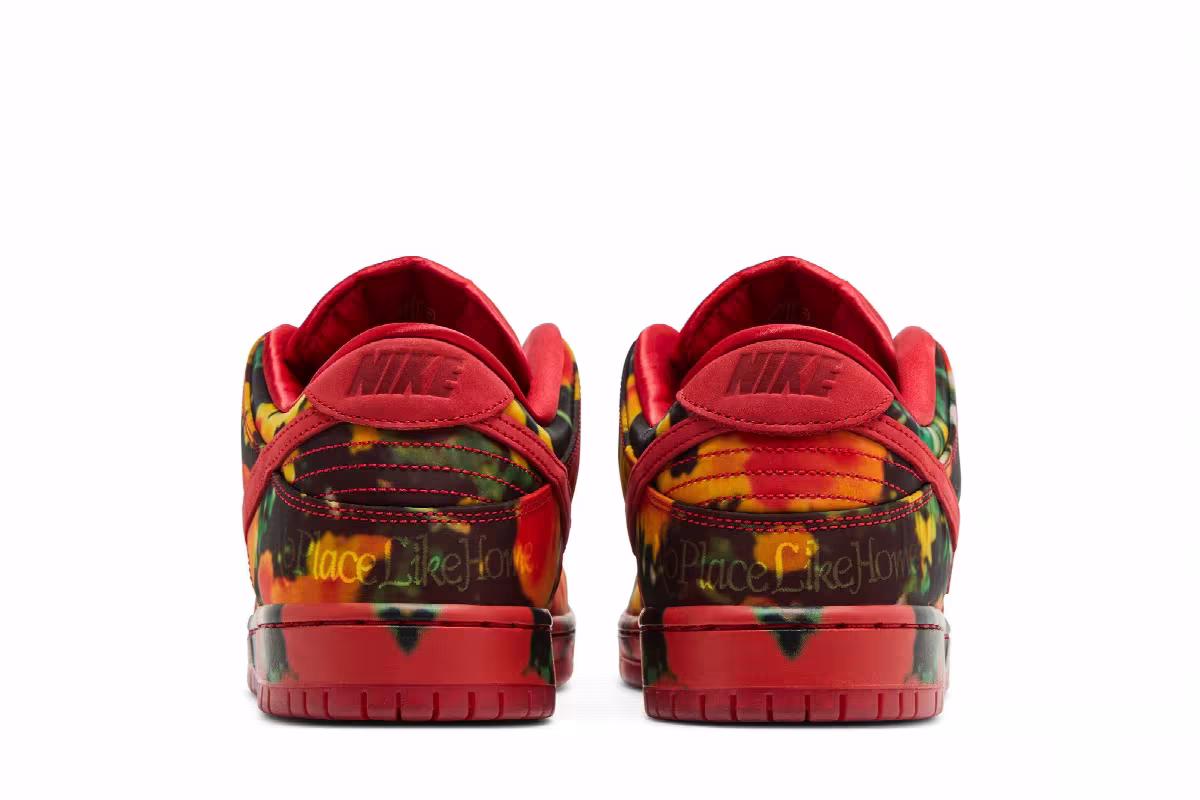 The Wizard of Oz x Nike Dunk Low SB Poppy Field, view 7