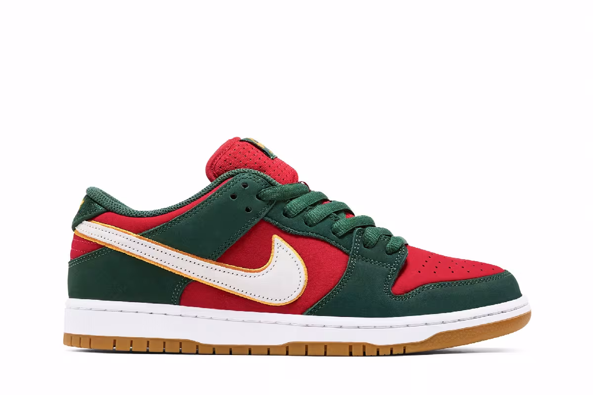 Nike Dunk Low Premium SB Seattle Supersonics, view 2
