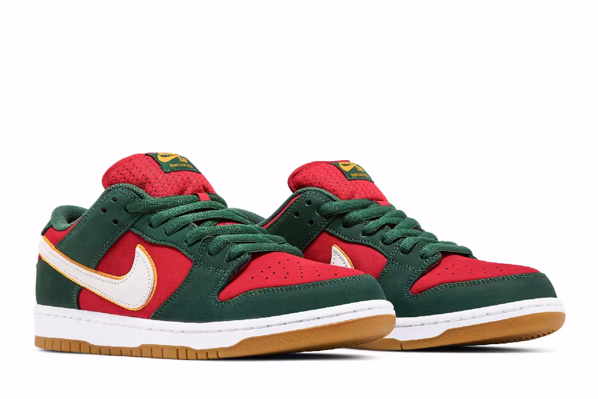Nike Dunk Low Premium SB Seattle Supersonics, view 9