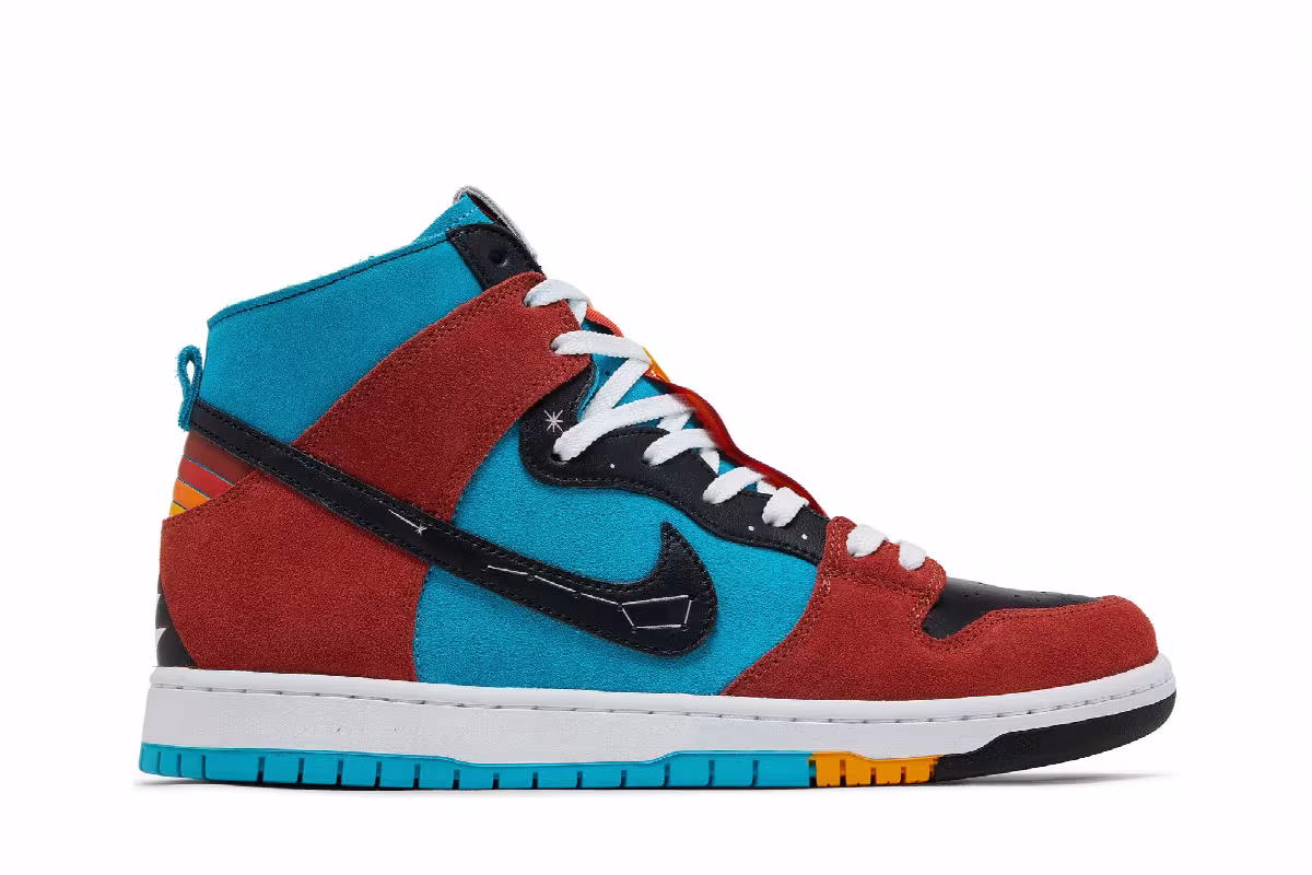 Di’orr Greenwood x Nike Dunk High SB Navajo Arts, view 2