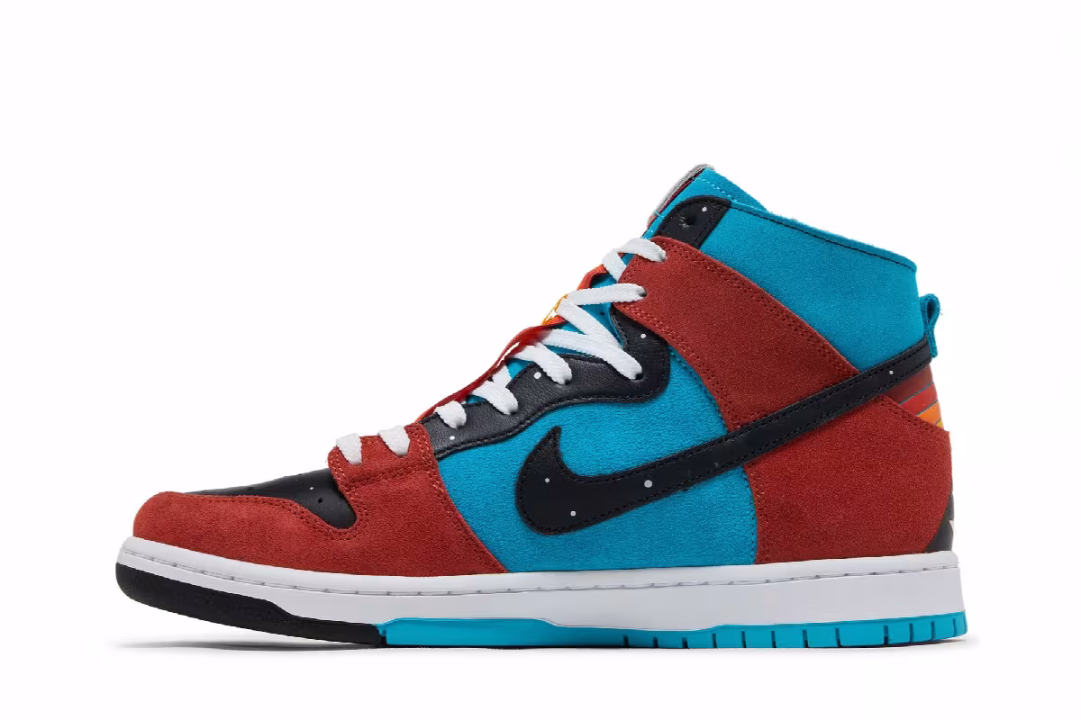 Di’orr Greenwood x Nike Dunk High SB Navajo Arts, view 4