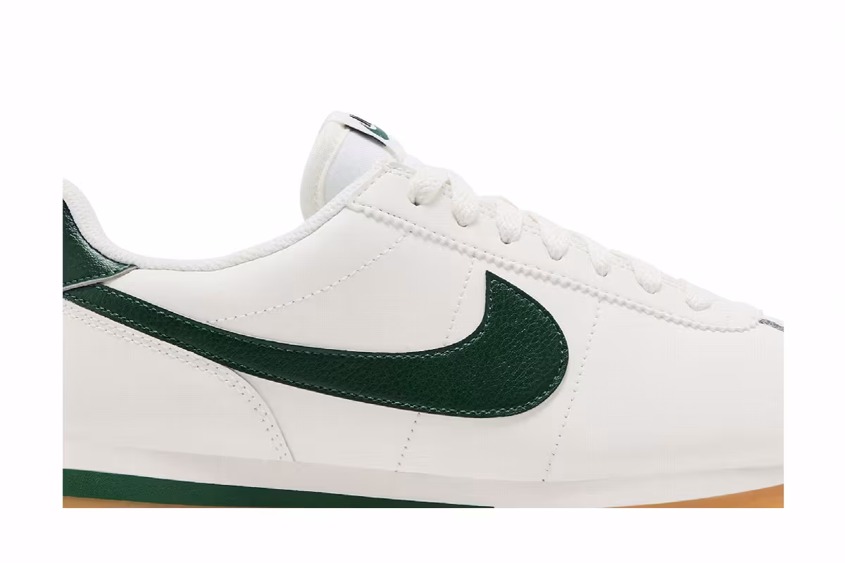 Nike Women's Cortez Sail Fir Gum, view 3