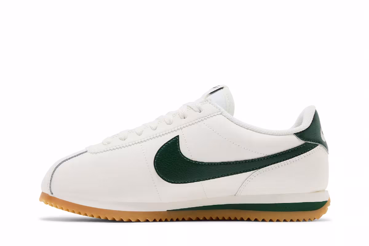 Nike Women's Cortez Sail Fir Gum, view 4