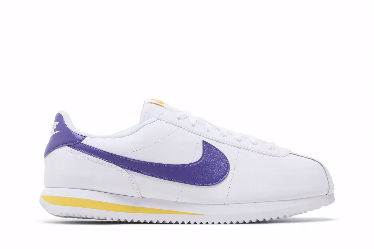 Nike Cortez Lakers, view 2