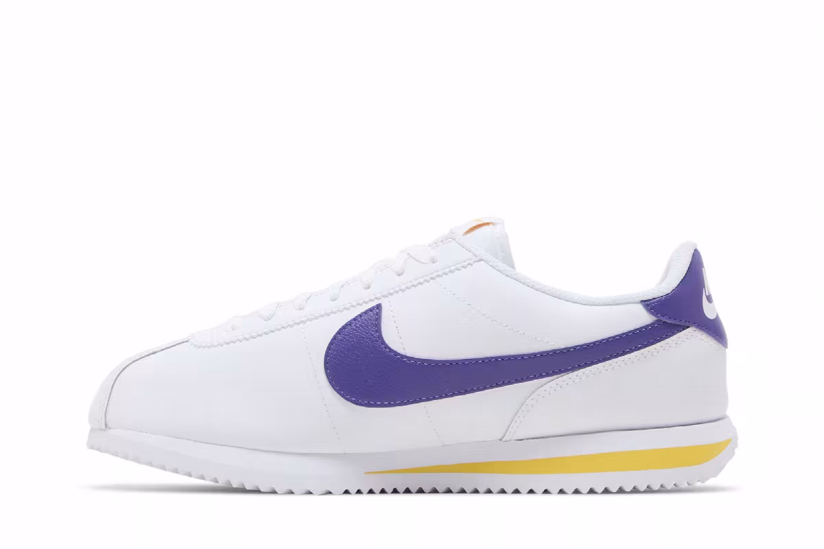 Nike Cortez Lakers, view 4