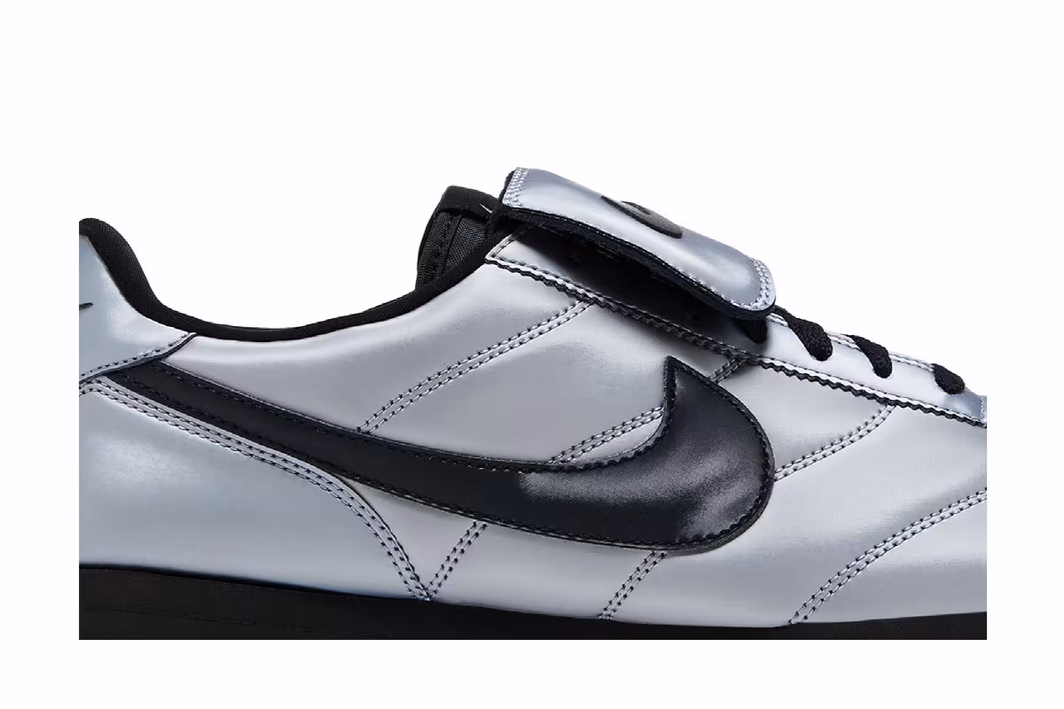 Nike Cortez Leather SE Tiempo Pack - Metallic Cool Grey, view 3