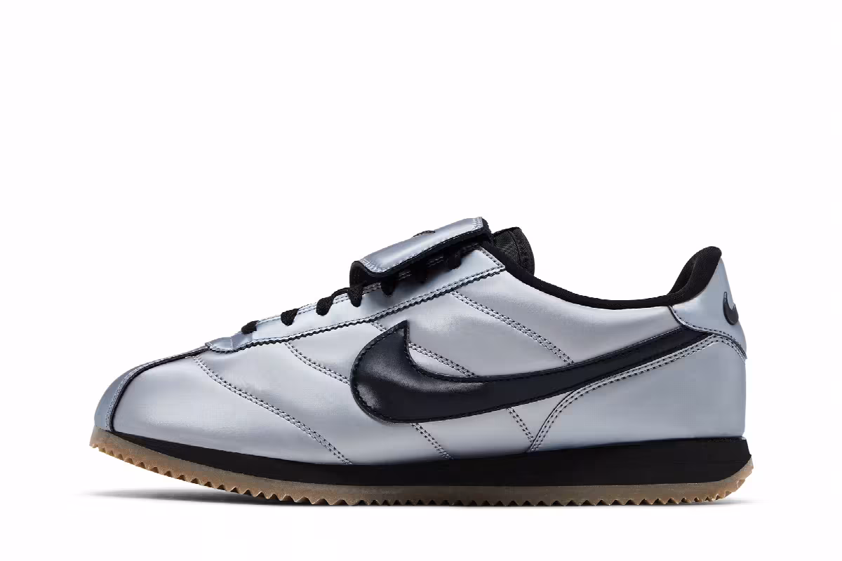 Nike Cortez Leather SE Tiempo Pack - Metallic Cool Grey, view 4