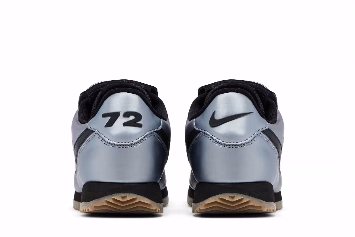 Nike Cortez Leather SE Tiempo Pack - Metallic Cool Grey, view 7