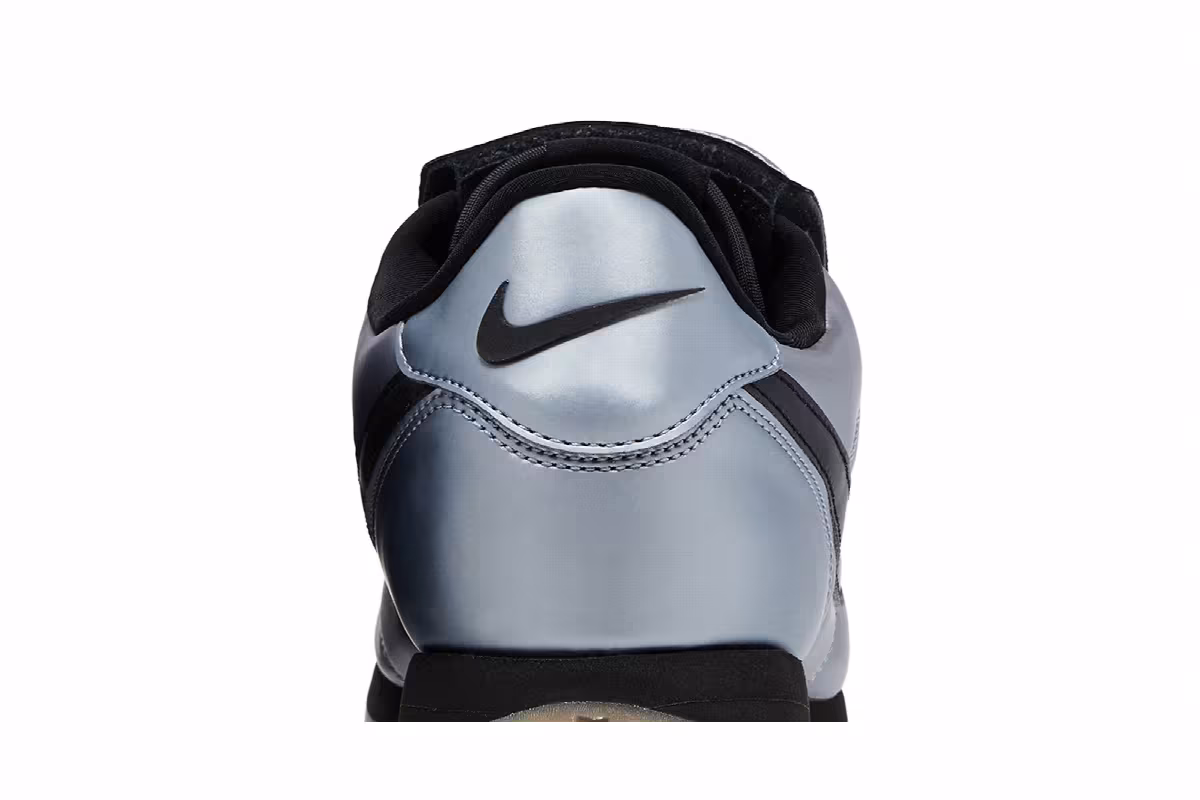 Nike Cortez Leather SE Tiempo Pack - Metallic Cool Grey, view 8